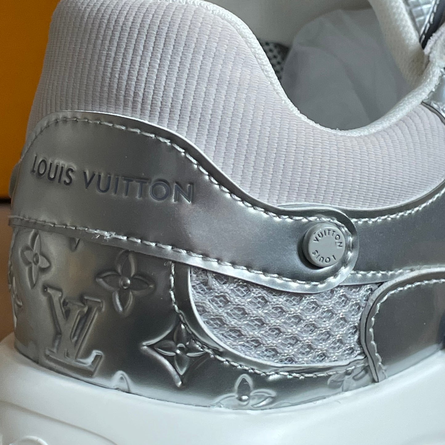 Louis Vuitton LV Olympia Sneaker Sliver White