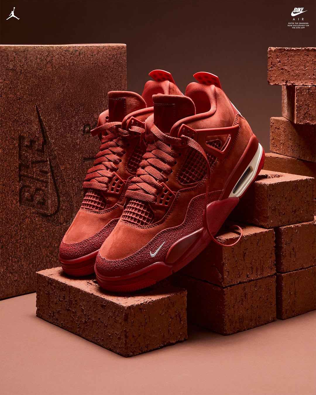 Air Jordan 4 Nigel Brick by Brick