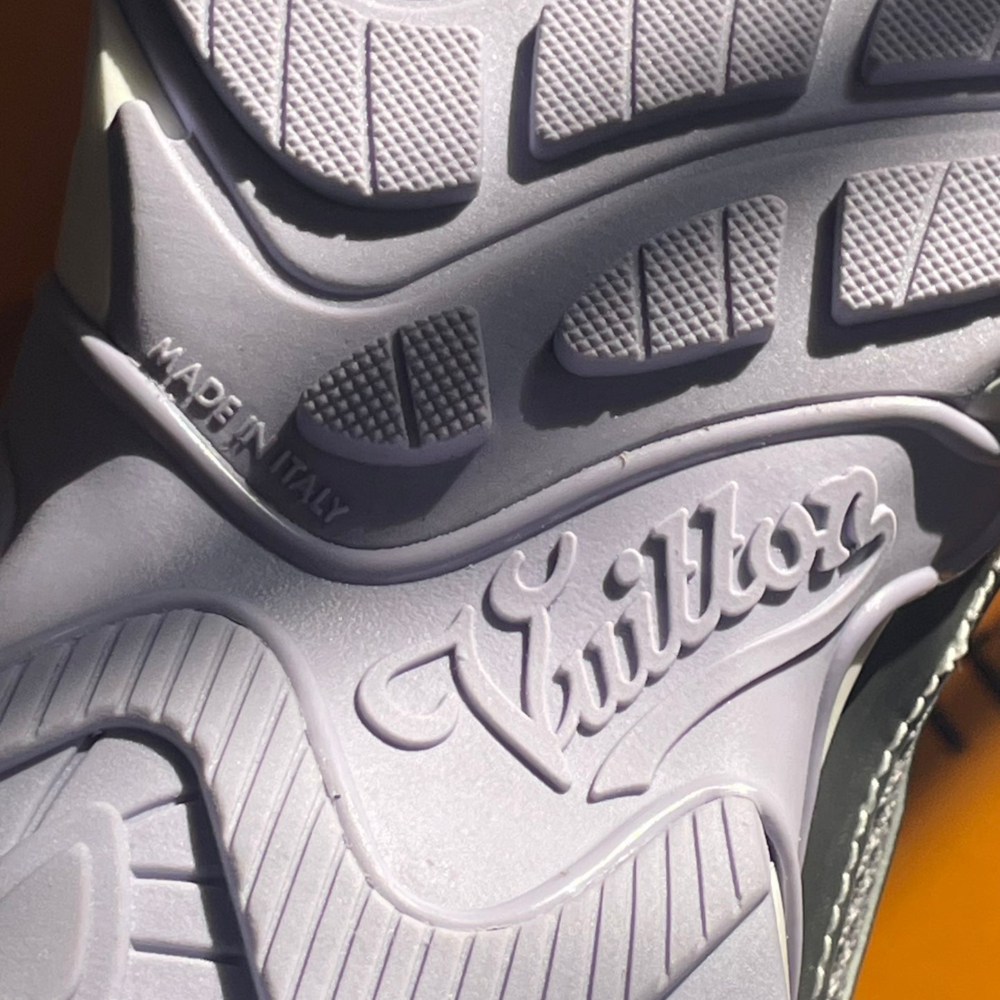 Louis Vuitton LV Olympia Sneaker Silver Metallic