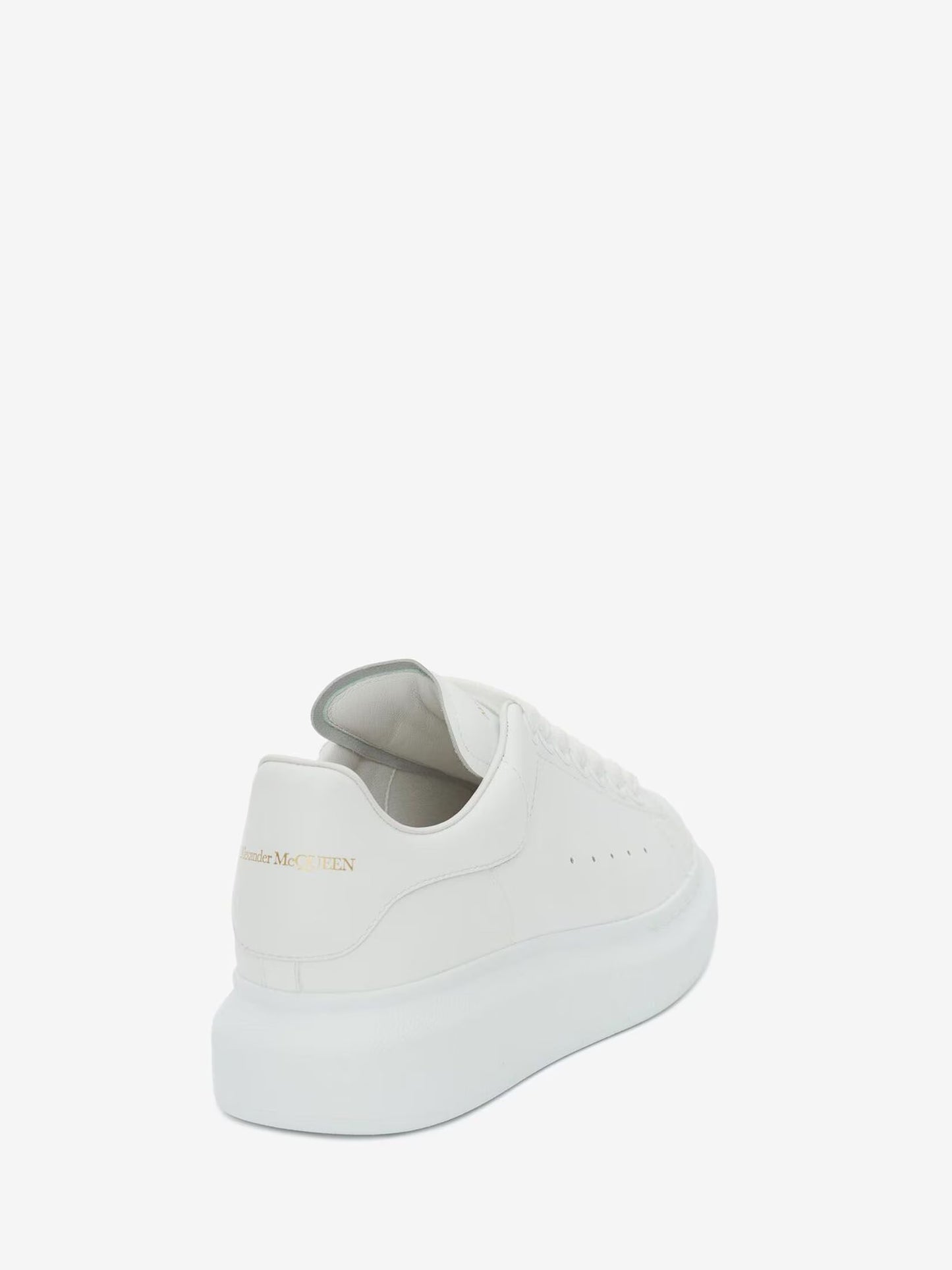 Alexander McQueen Oversized Leather White
