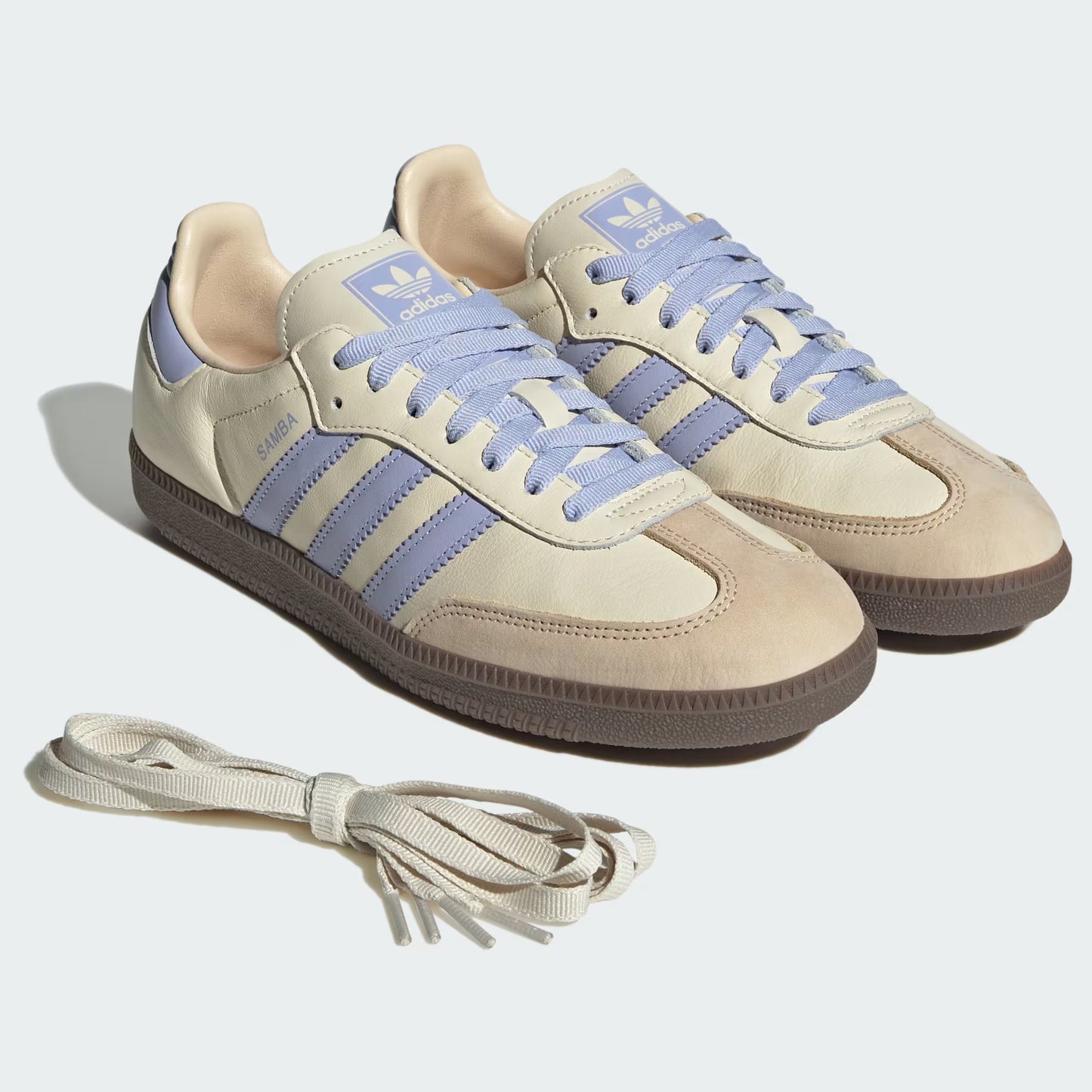 Adidas Samba OG White / Violet Tone