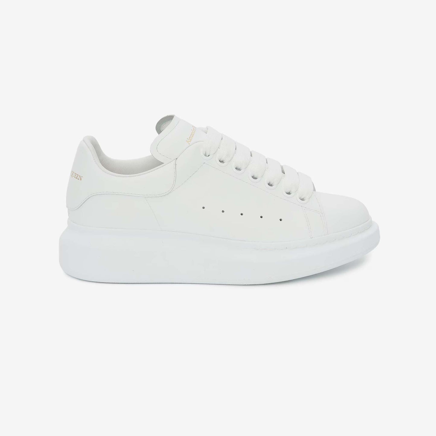 Alexander McQueen Oversized Leather White