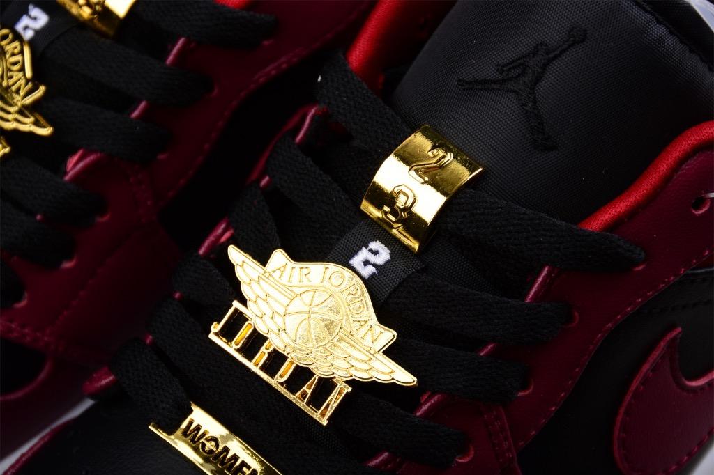 Nike Air Jordan 1 Low Dark Beetroot Black
