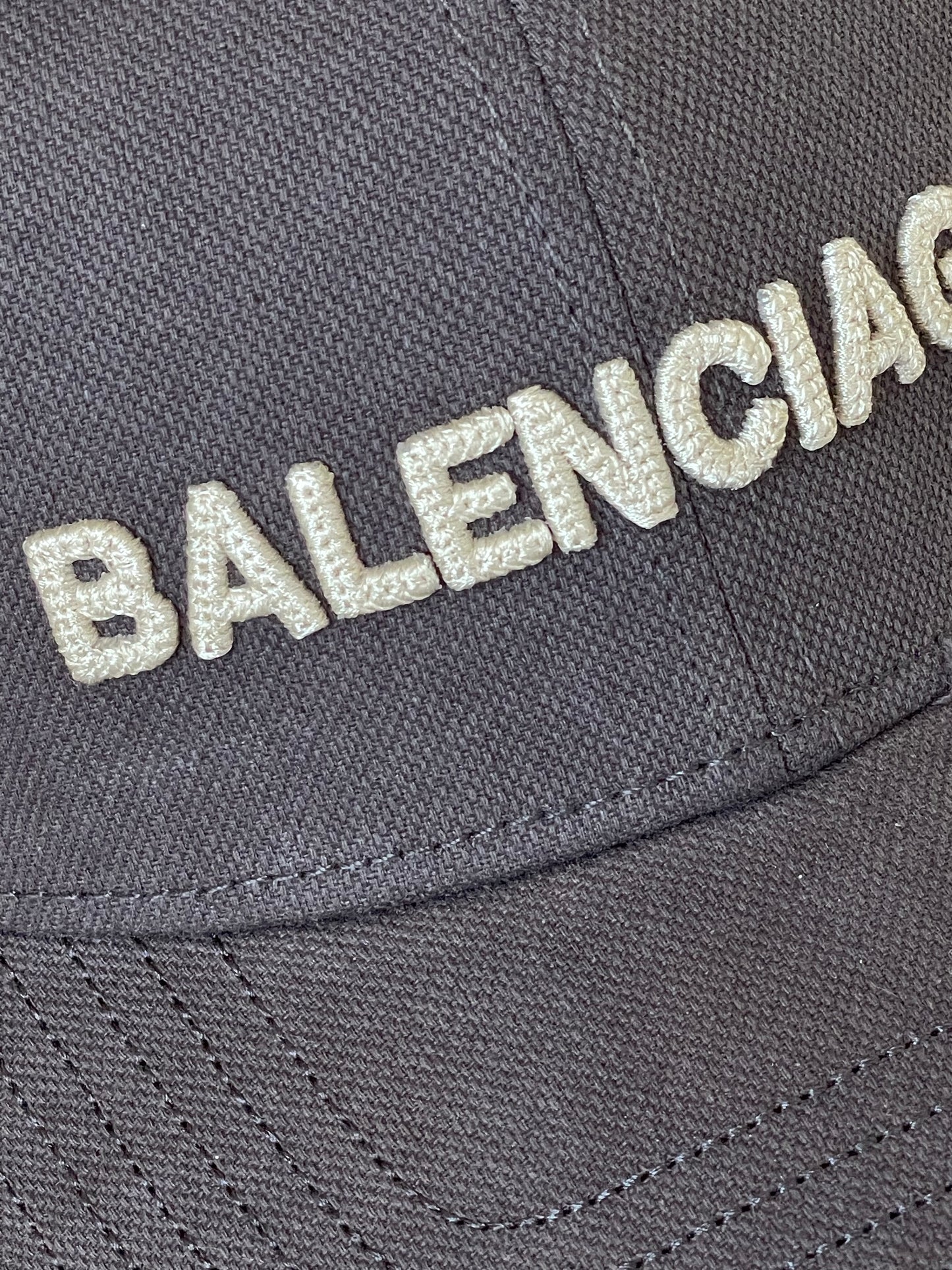 Casquette Balenciaga Gris Réglable Strapback