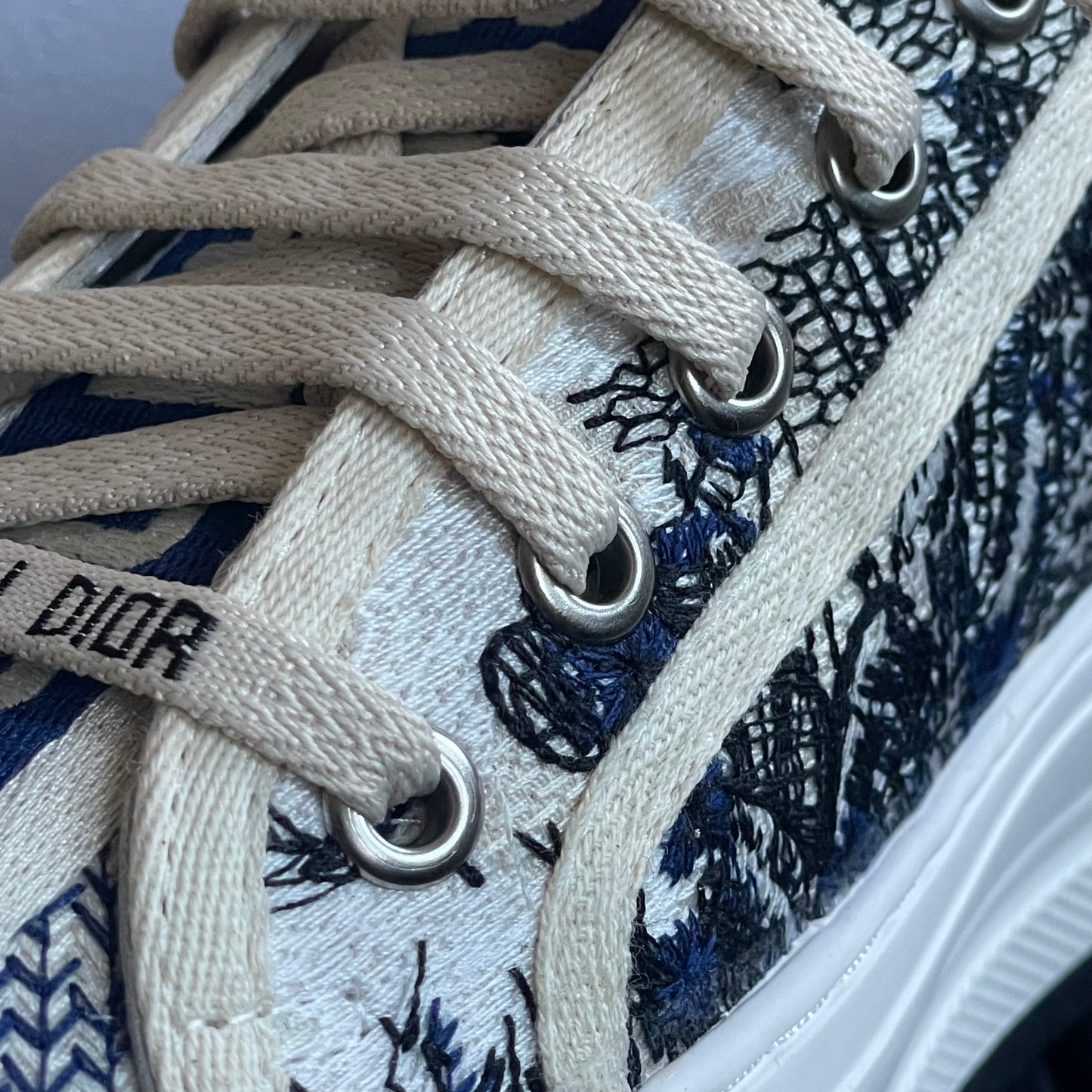 Christian Dior Walk’n’Dior Platform Beige Bleu