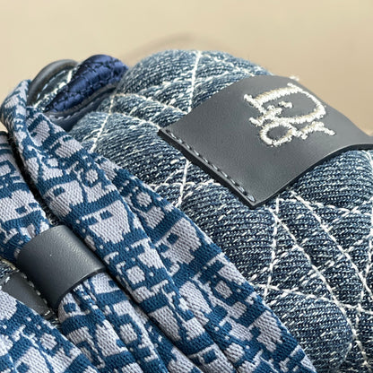 Dior B9S Skater Sneaker Blue Kumo Denim