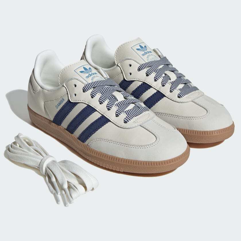 Adidas Samba OG W "Off White Dark Blue"
