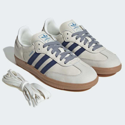 Adidas Samba OG W "Off White Dark Blue"