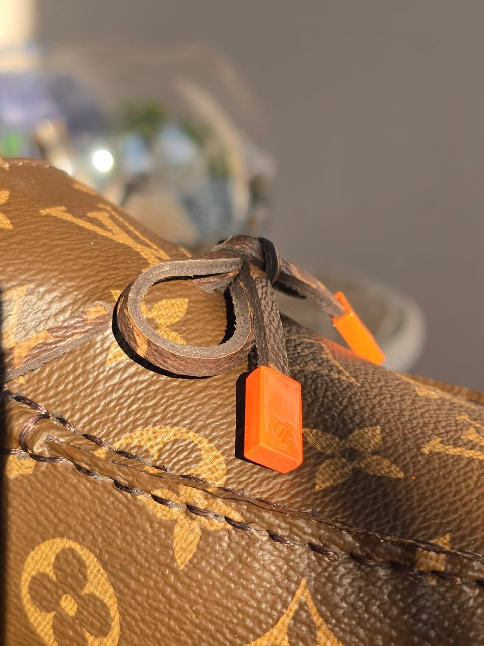 Louis Vuitton Driver Moccasins Marron/Orange