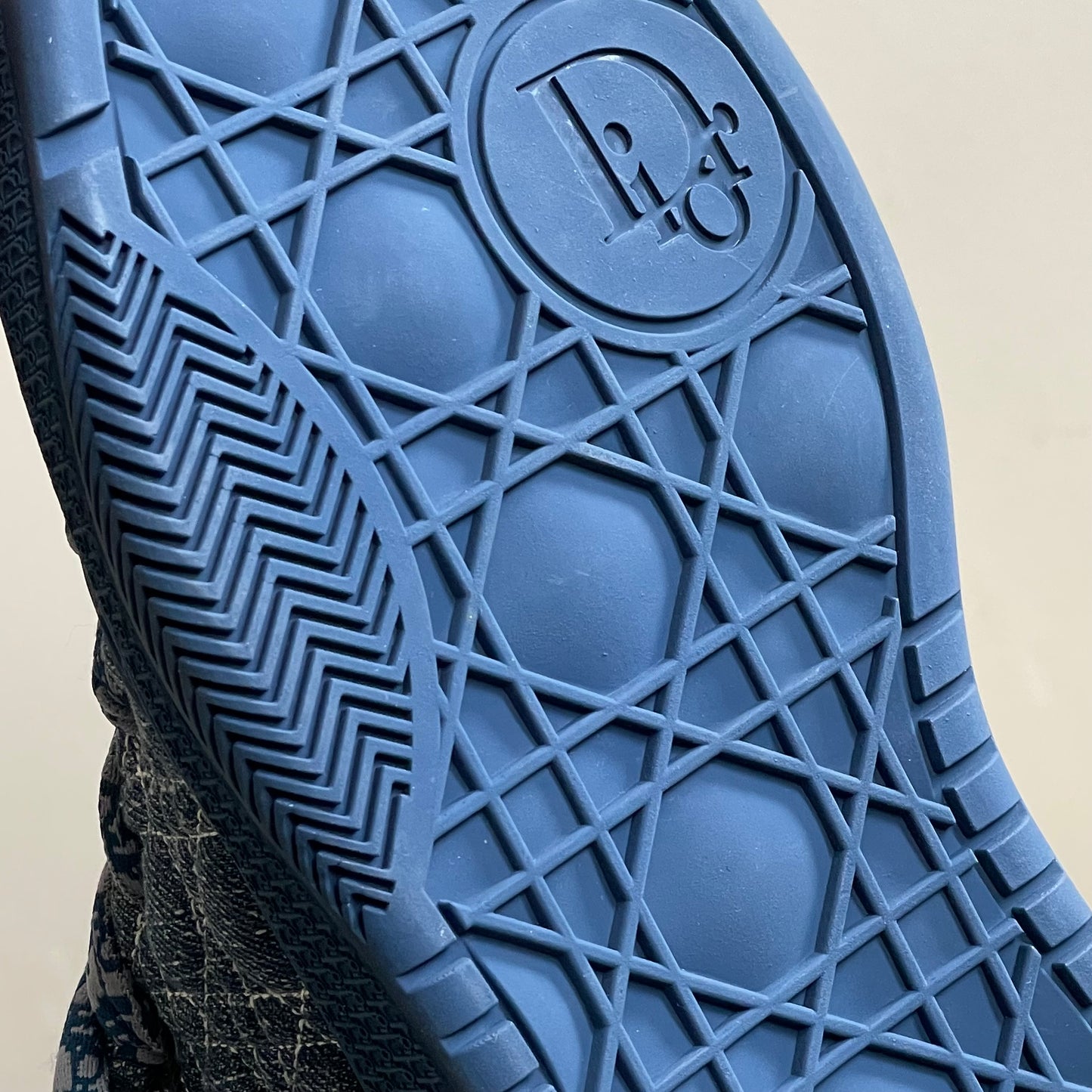 Dior B9S Skater Sneaker Blue Kumo Denim