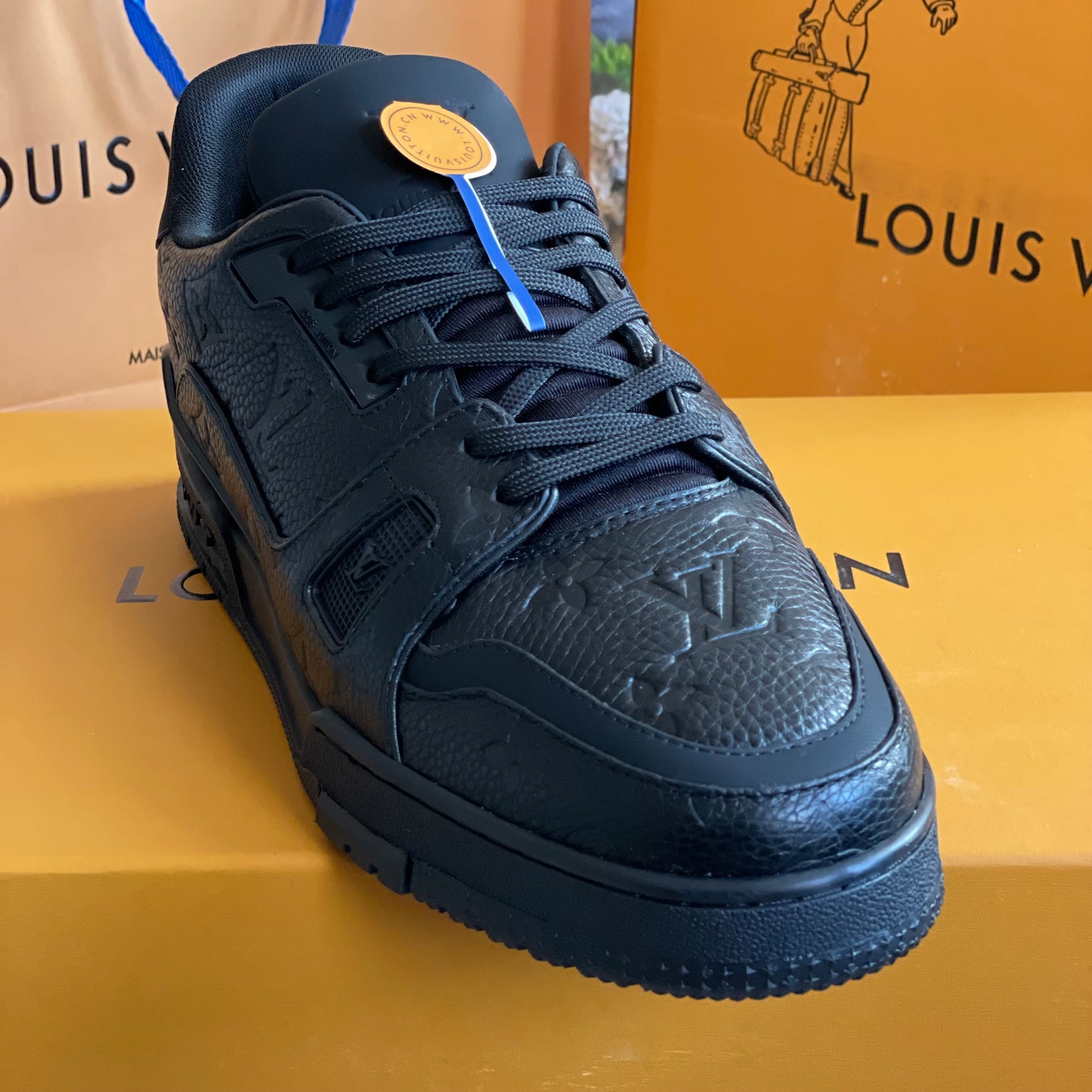 Louis Vuitton LV Trainer Sneaker Noir