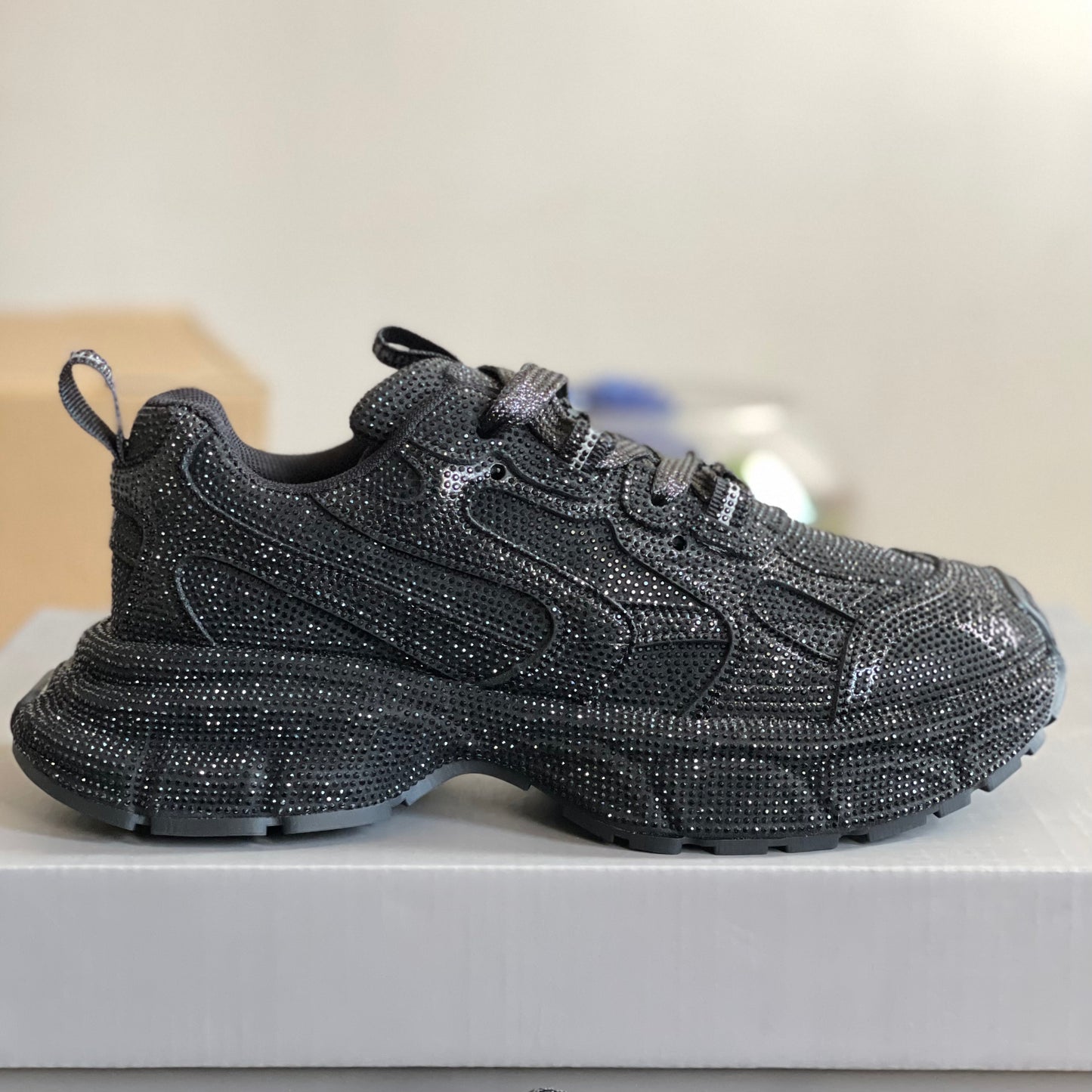 Balenciaga Triple S Black Rhinestone