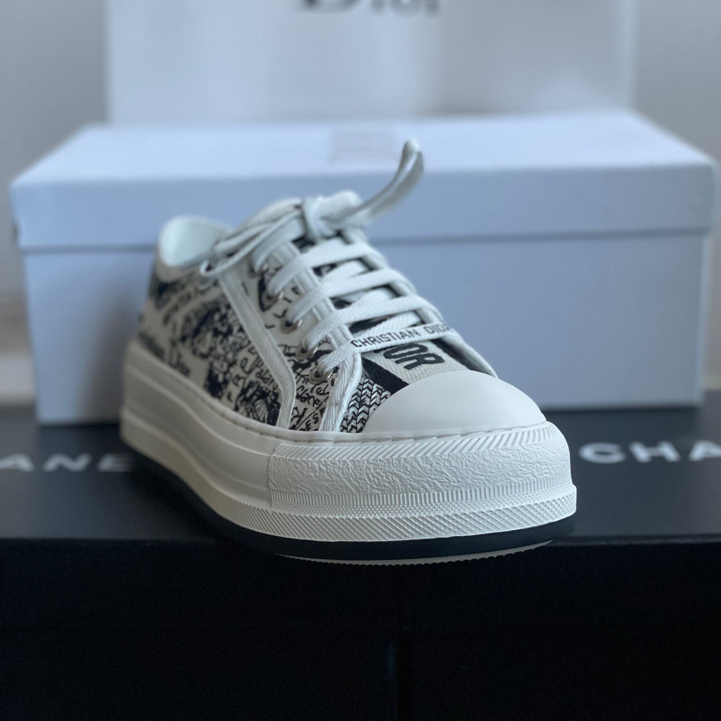 Christian Dior Walk’n’Dior Platform Noir Blanc