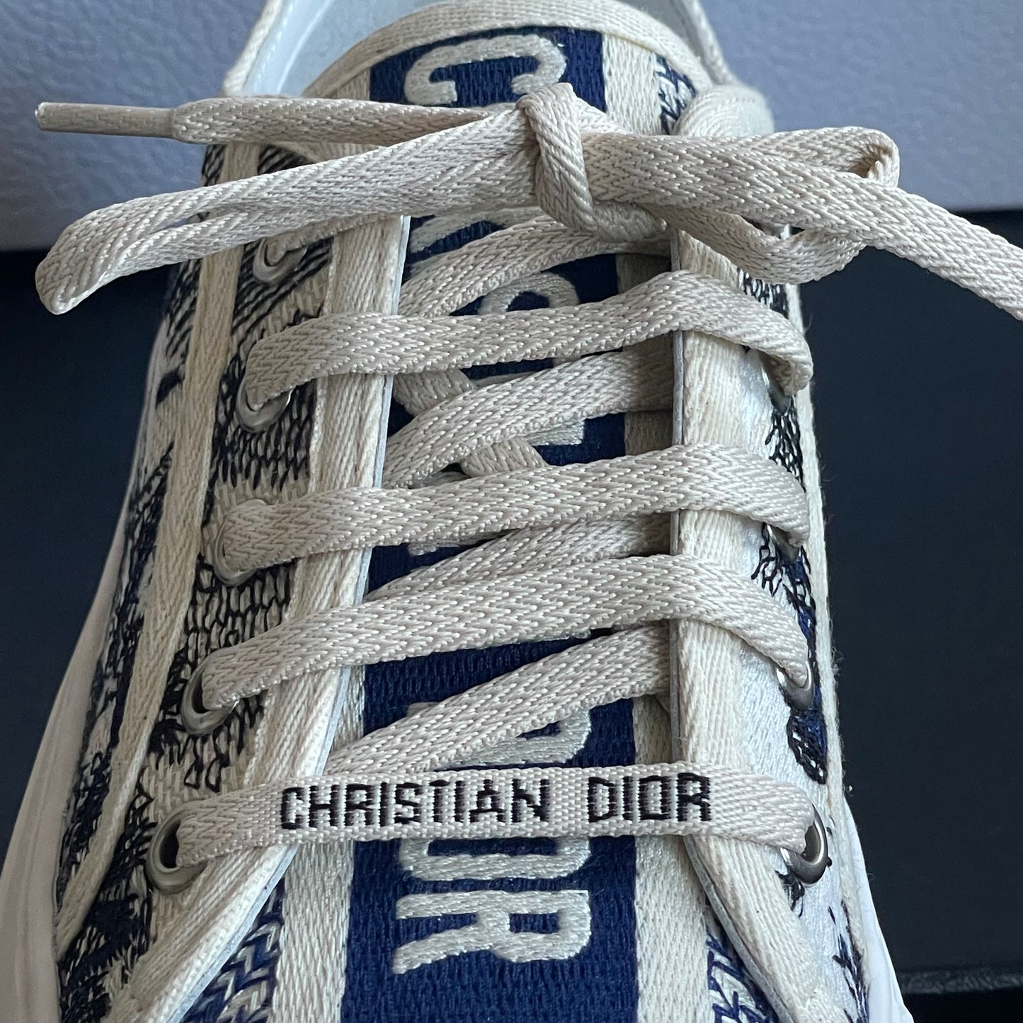 Christian Dior Walk’n’Dior Platform Beige Bleu