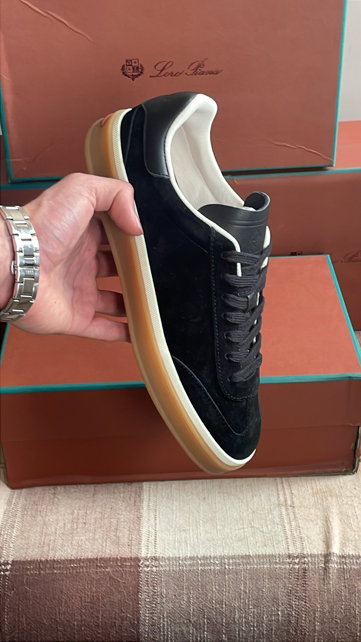 Loro Piana Tennis Walk Noir