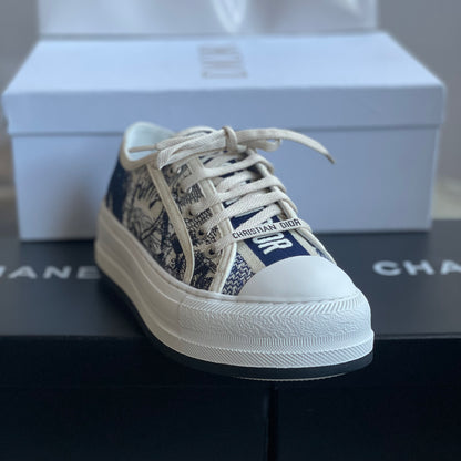Christian Dior Walk’n’Dior Platform Beige Bleu