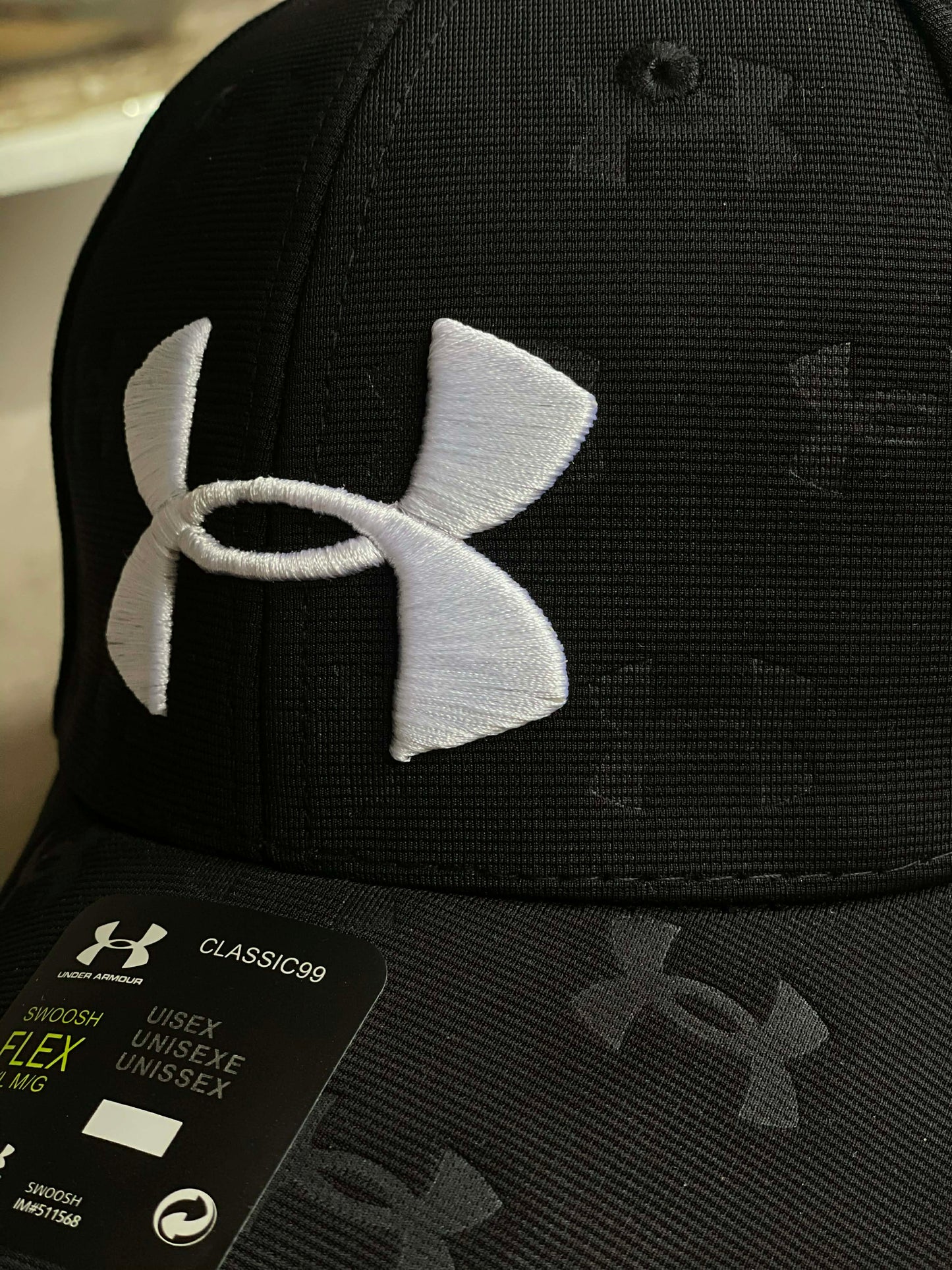 Casquette Under Armour Noir Avec Motif Réglable Strapback