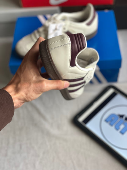 Adidas Emmi Samba (Off-white/Marron)