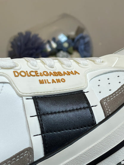 Dolce&Gabbana Calfskin 2 Zero White Metallic