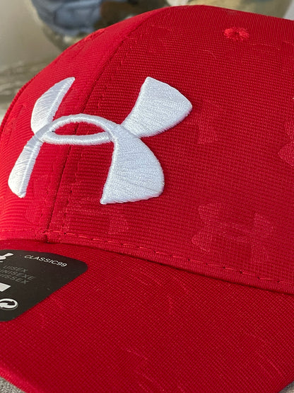 Casquette Under Armour Rouge Réglable Strapback