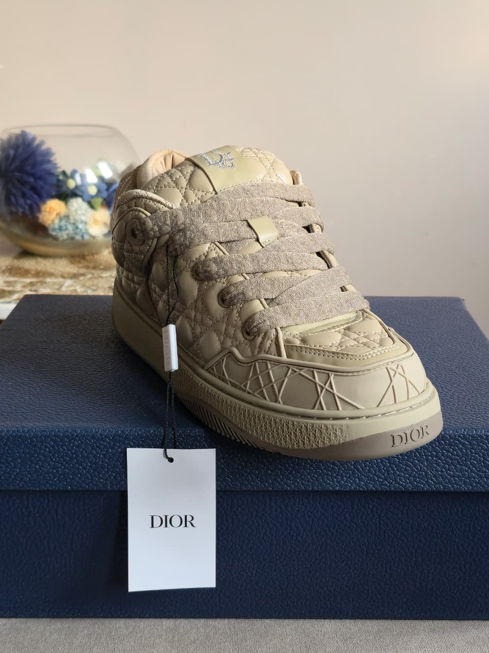 Dior B9S Skater Sneaker Beige Clair