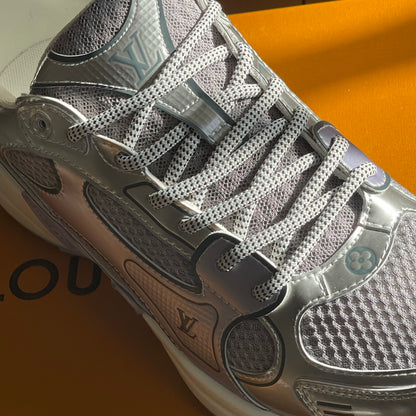 Louis Vuitton LV Olympia Sneaker Silver Metallic