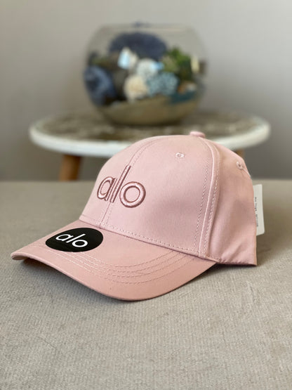 Casquette Alo Yoga Rose Saumon Réglable Strapback m