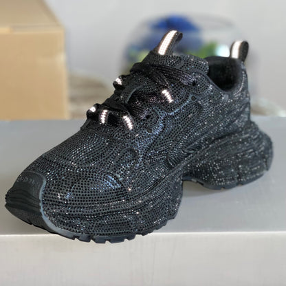 Balenciaga Triple S Black Rhinestone