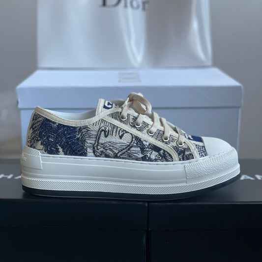 Christian Dior Walk’n’Dior Platform Beige Bleu