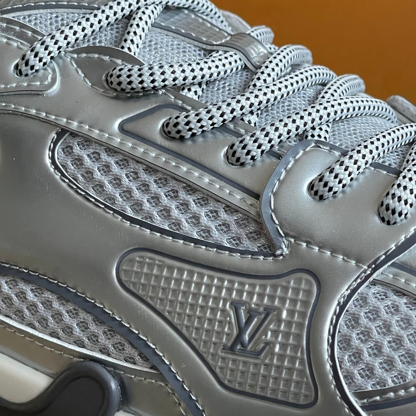 Louis Vuitton LV Olympia Sneaker Sliver White