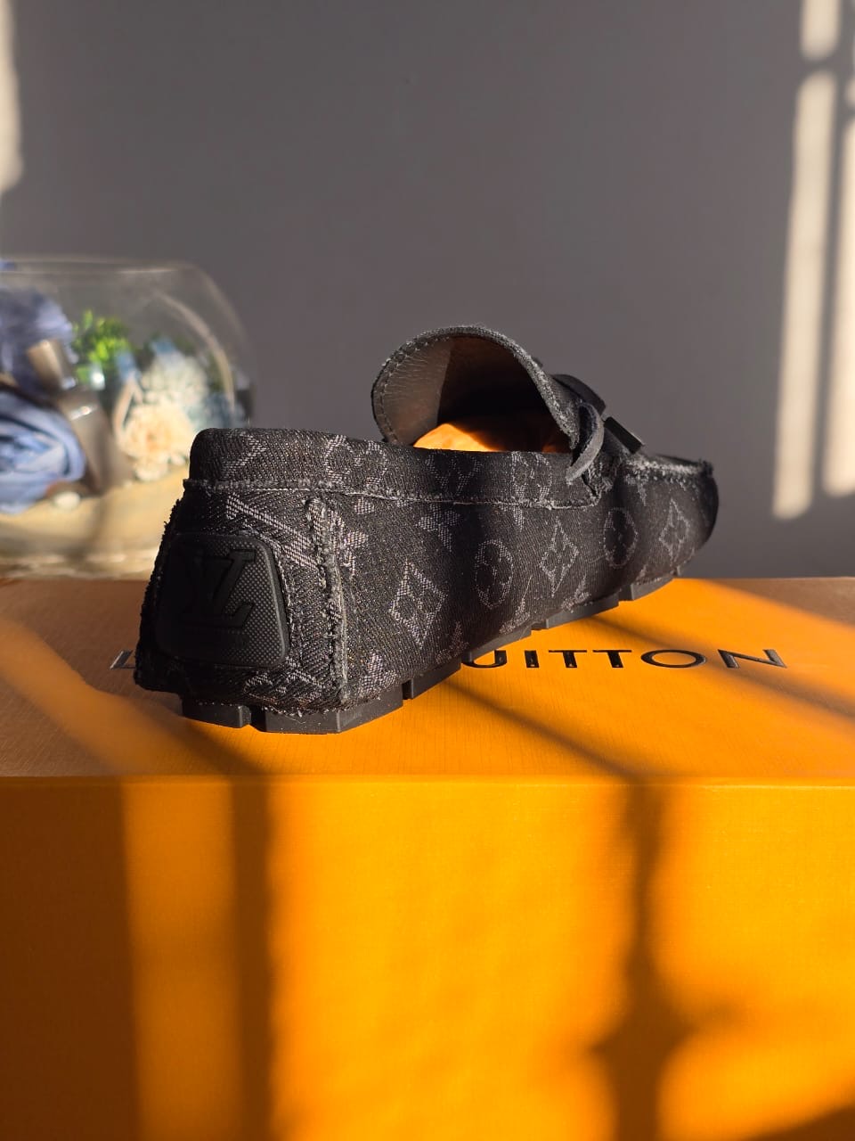 Louis Vuitton Driver Moccasins Noir