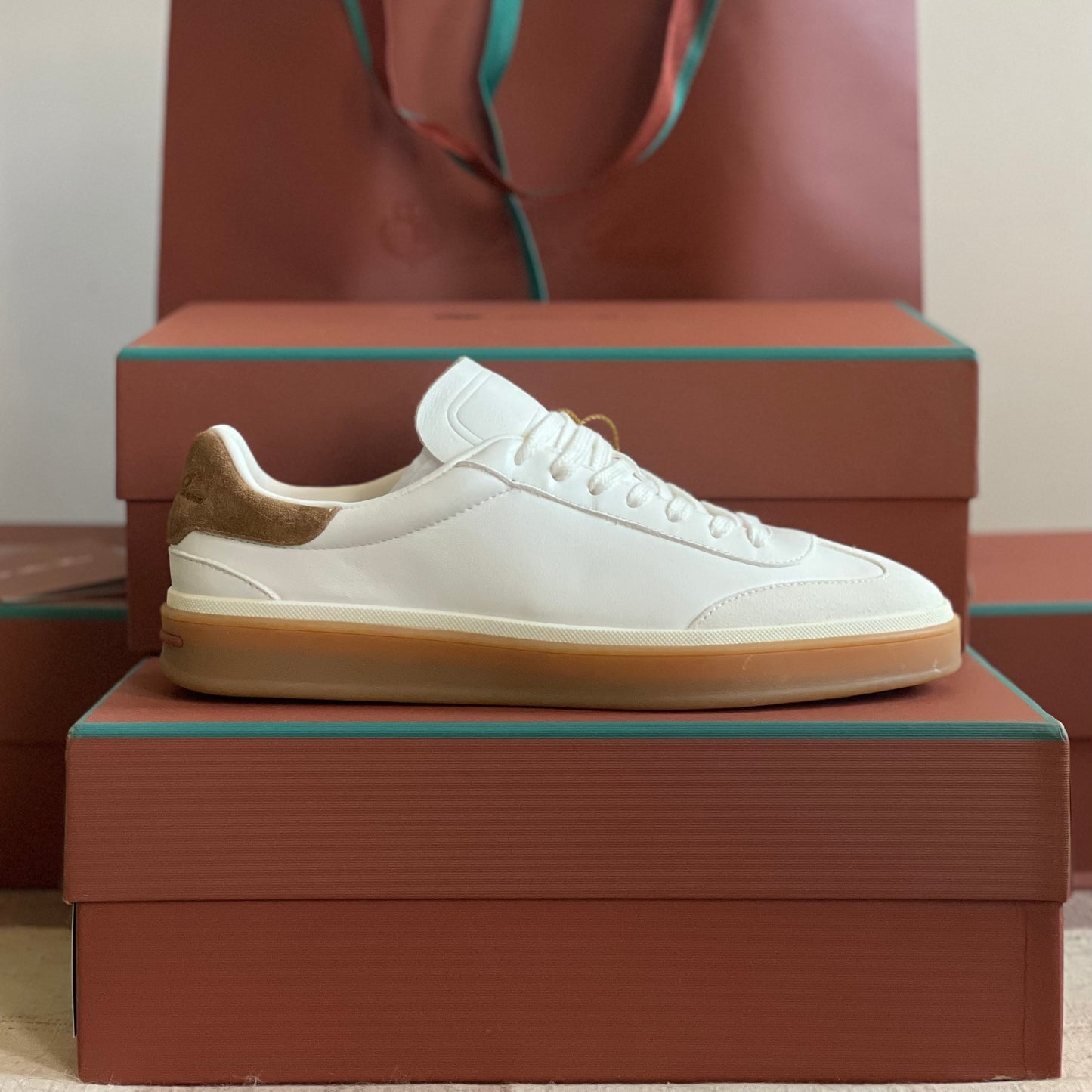 Loro Piana Tennis Walk Blanc