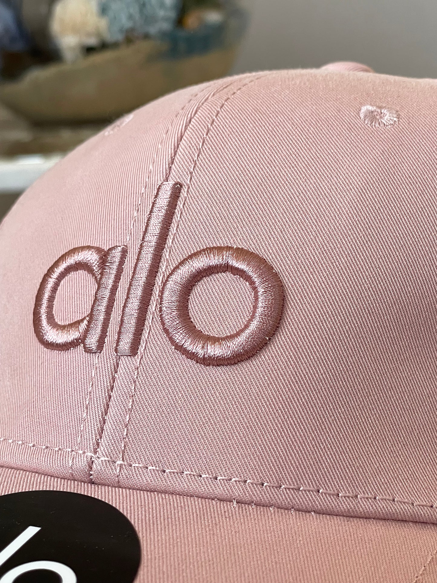Casquette Alo Yoga Rose Saumon Réglable Strapback m