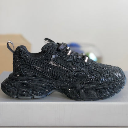 Balenciaga Triple S Black Rhinestone