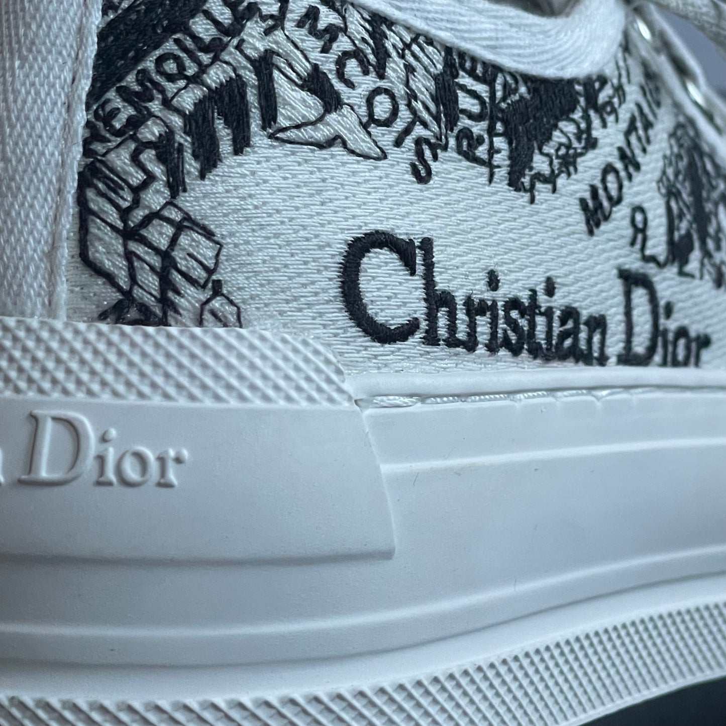 Christian Dior Walk’n’Dior Platform Noir Blanc