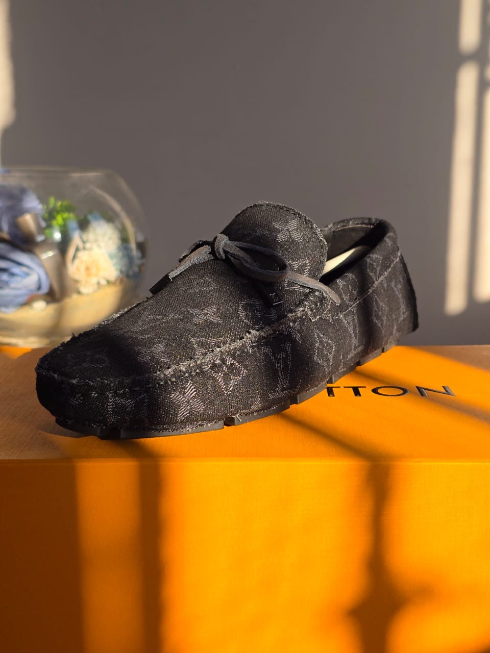 Louis Vuitton Driver Moccasins Noir