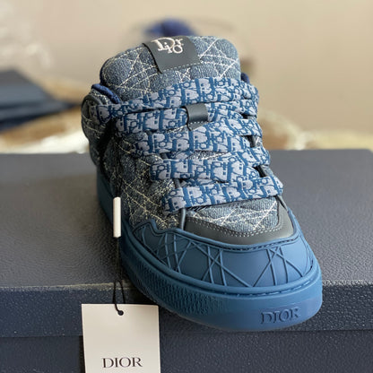 Dior B9S Skater Sneaker Blue Kumo Denim