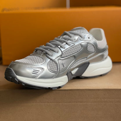 Louis Vuitton LV Olympia Sneaker Sliver White