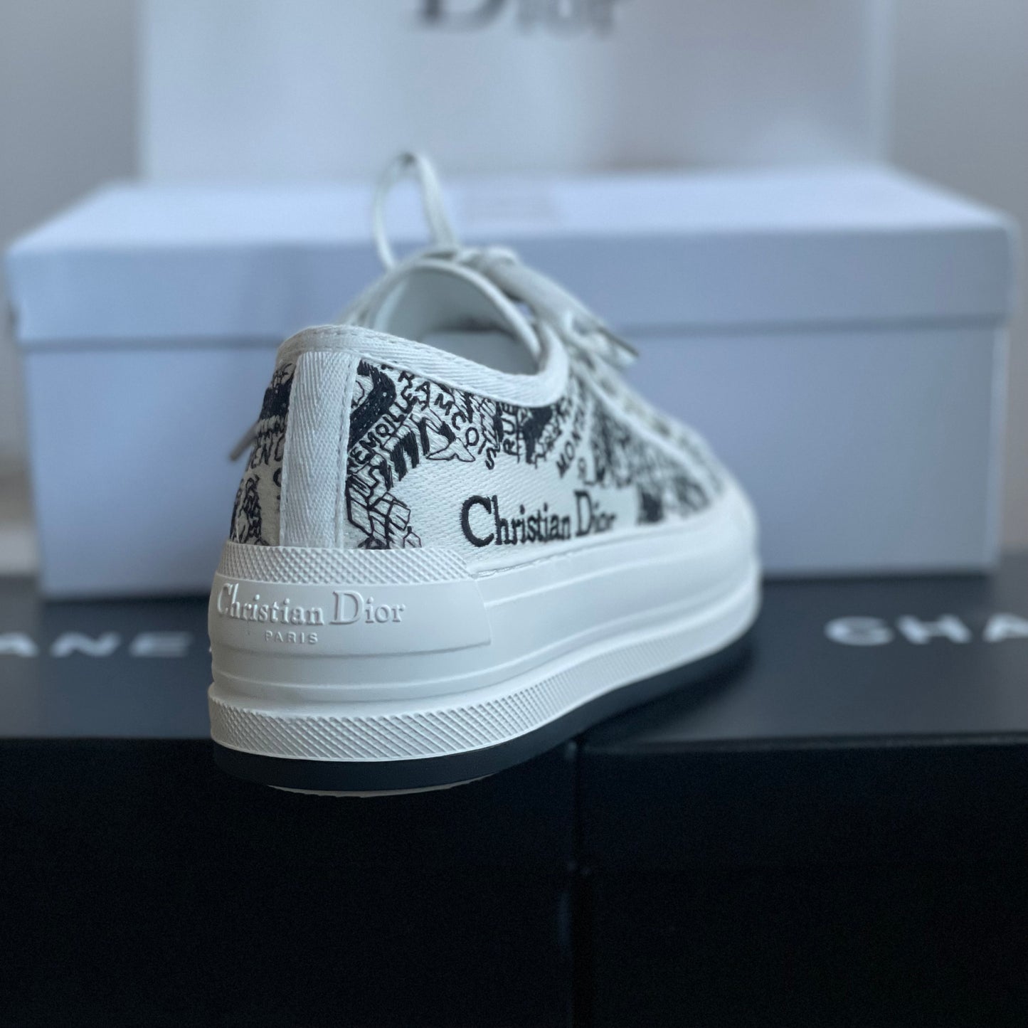 Christian Dior Walk’n’Dior Platform Noir Blanc