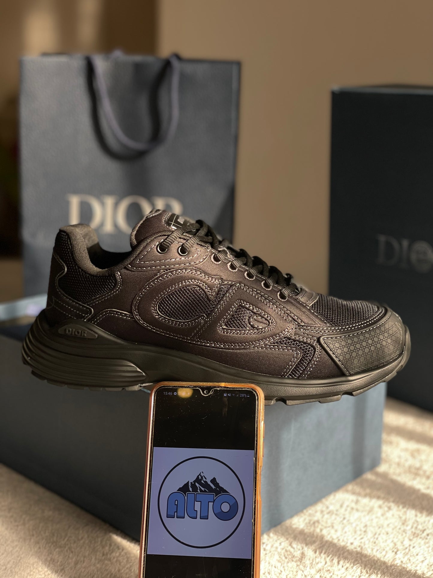 Dior x Stone Island B30 Noir