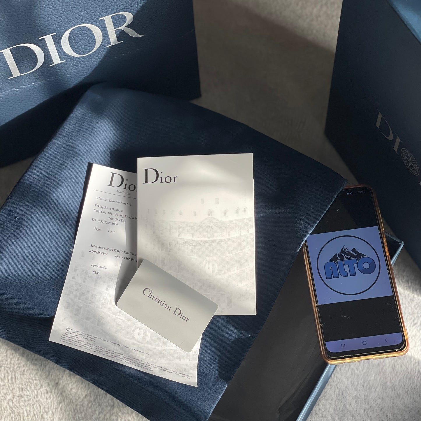 Dior x Stone Island B30 Noir