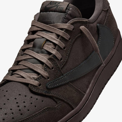 Air Jordan 1 Retro Low OG SP x Travis Scott 'Velvet Brown'