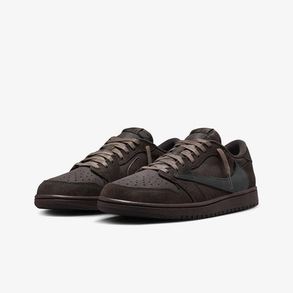 Air Jordan 1 Retro Low OG SP x Travis Scott 'Velvet Brown'