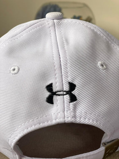 Casquette Under Armour Blanc Simple Réglable Strapback