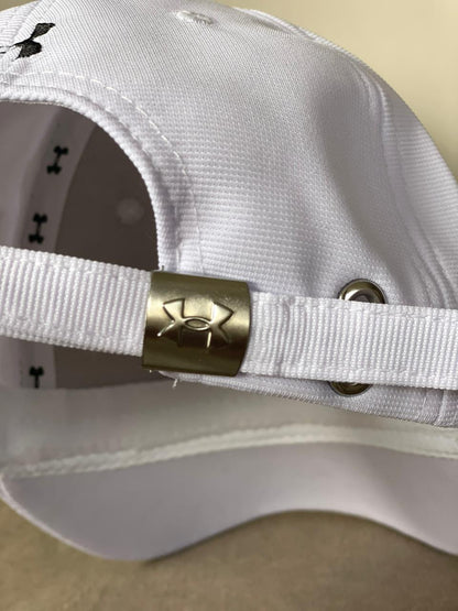 Casquette Under Armour Blanc Simple Réglable Strapback