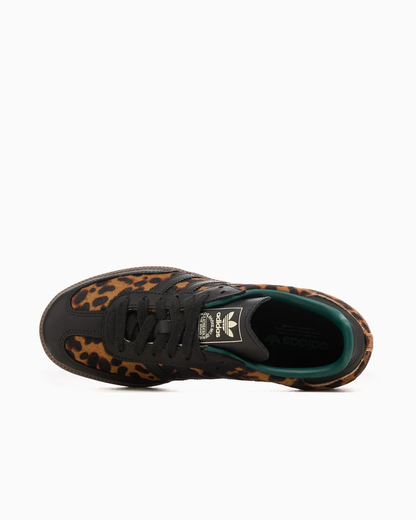Adidas Samba "Black Green Leopard"