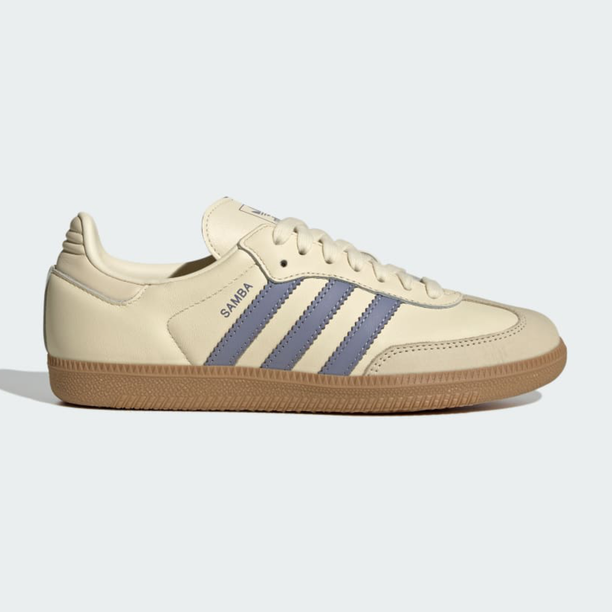Adidas Samba OG "Cream White Silver Violet"