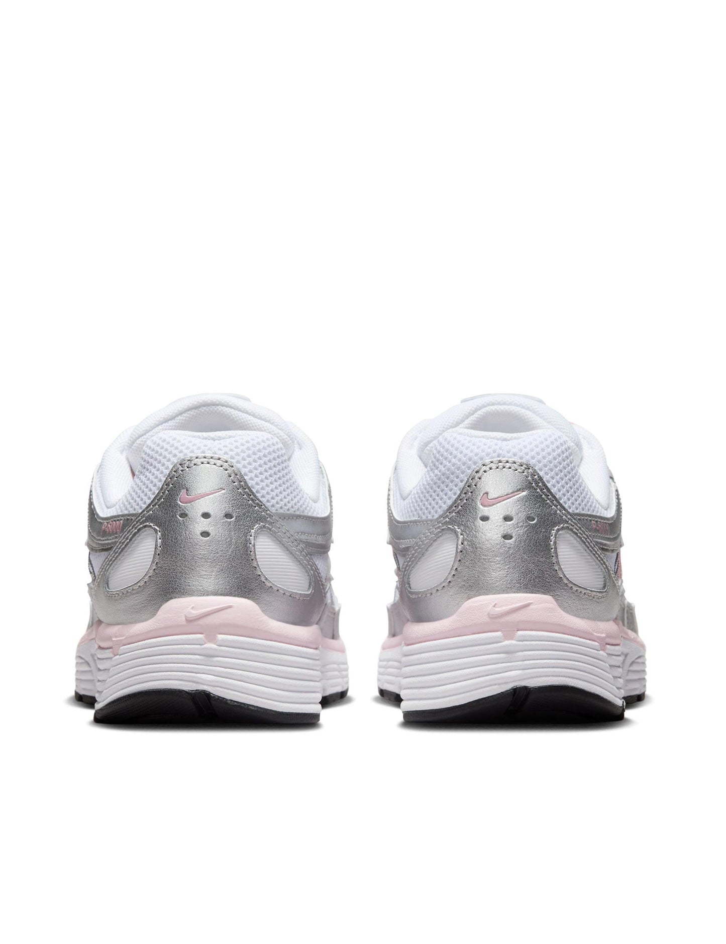 Nike P-6000 White/Metallic Silver/Elemental Pink