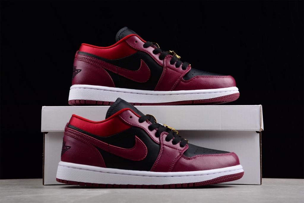 Nike Air Jordan 1 Low Dark Beetroot Black