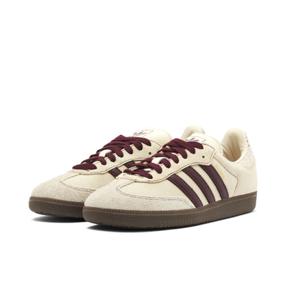 Adidas Baskets Samba OG 'Wonder White/maroon'